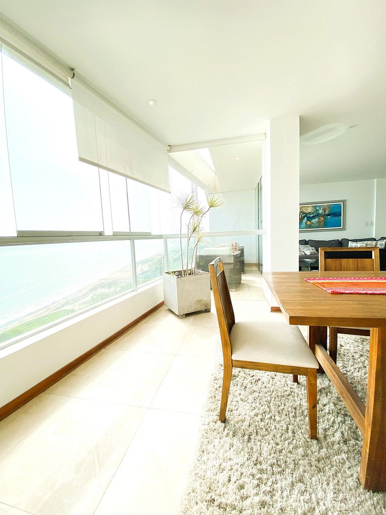 Apart Malecon de la Marina in Miraflores 3 BR Ocean view