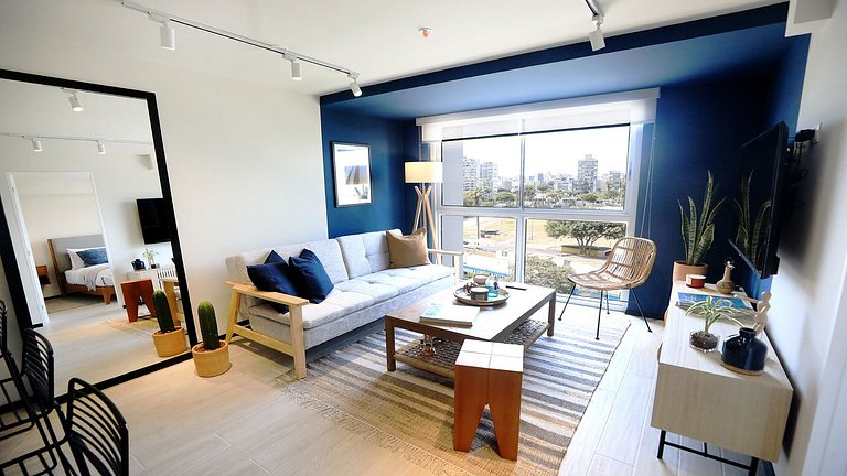 R° Cozy 1BR Apartment near the Barranco Boardwalk