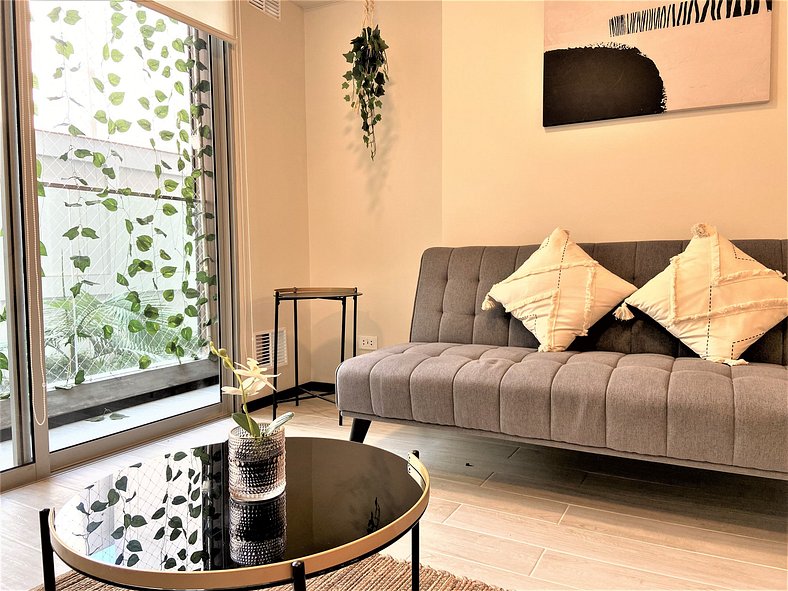 R° Cozy 2BR Apartment near the Barranco Boardwalk