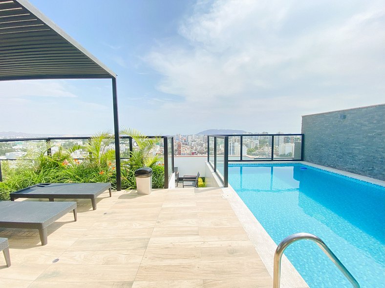 R° Impresionante apartamento de 2BR en Miraflores